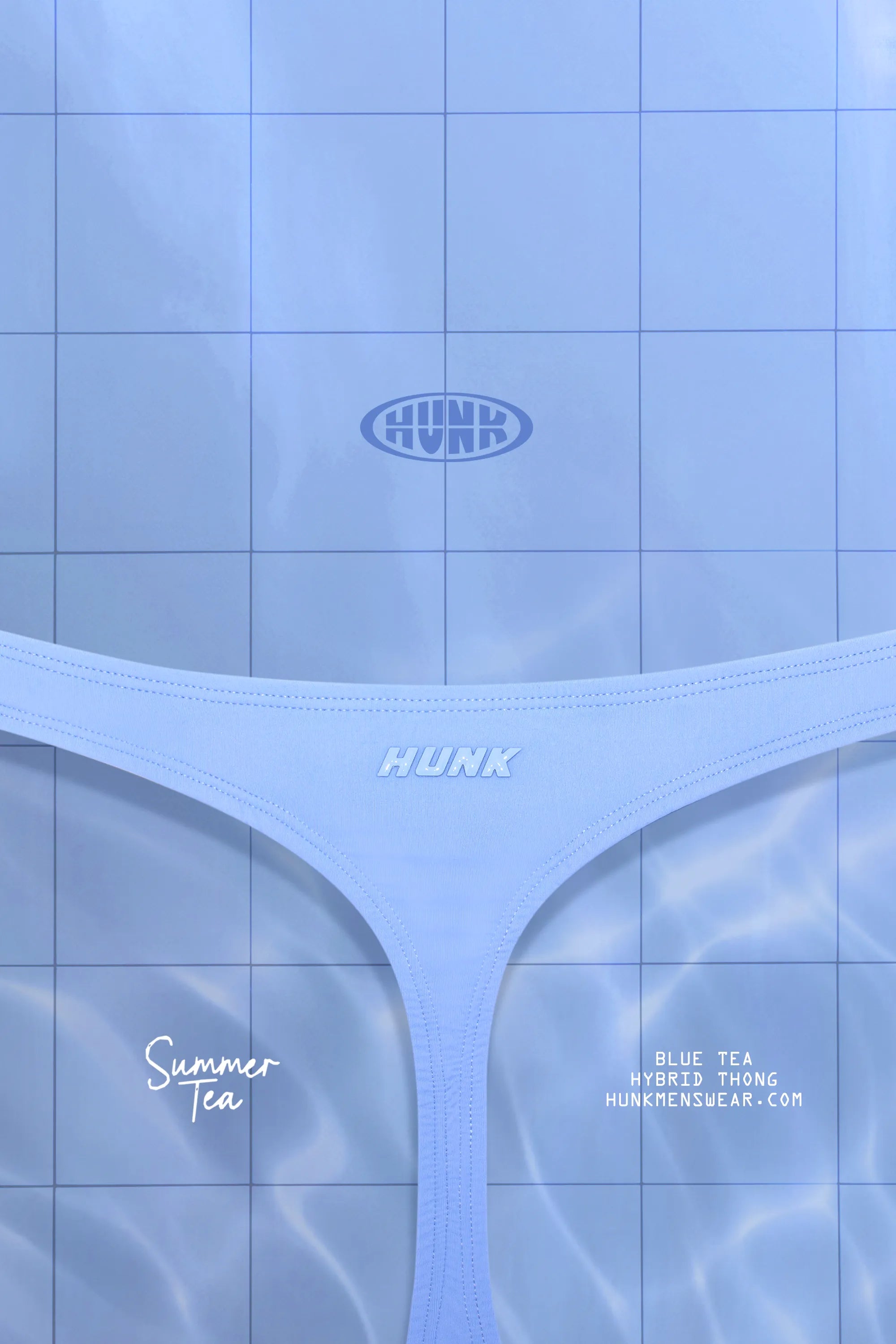 Blue Tea Hybrid Thong
