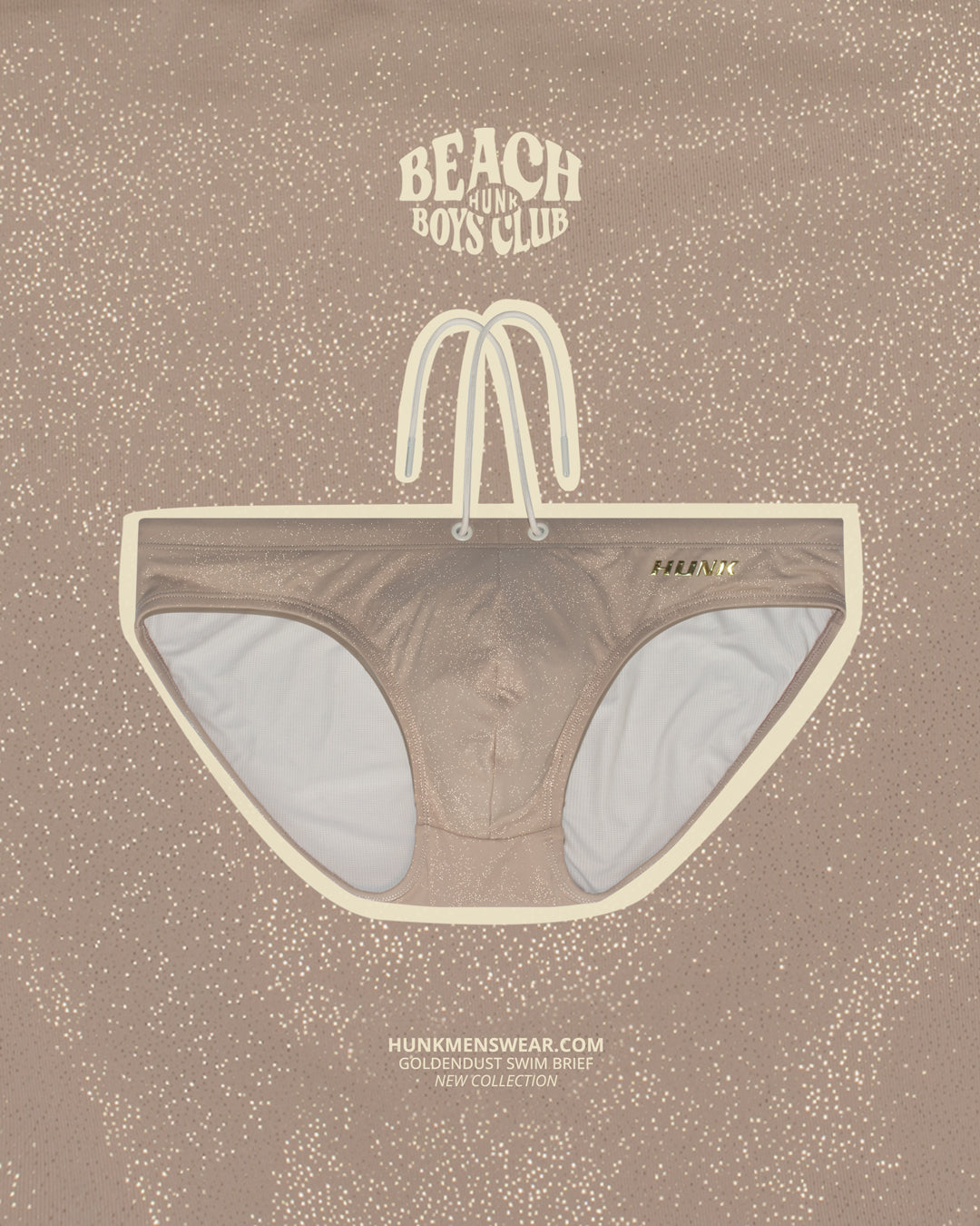 Goldendust Swim Brief - HUNK Menswear