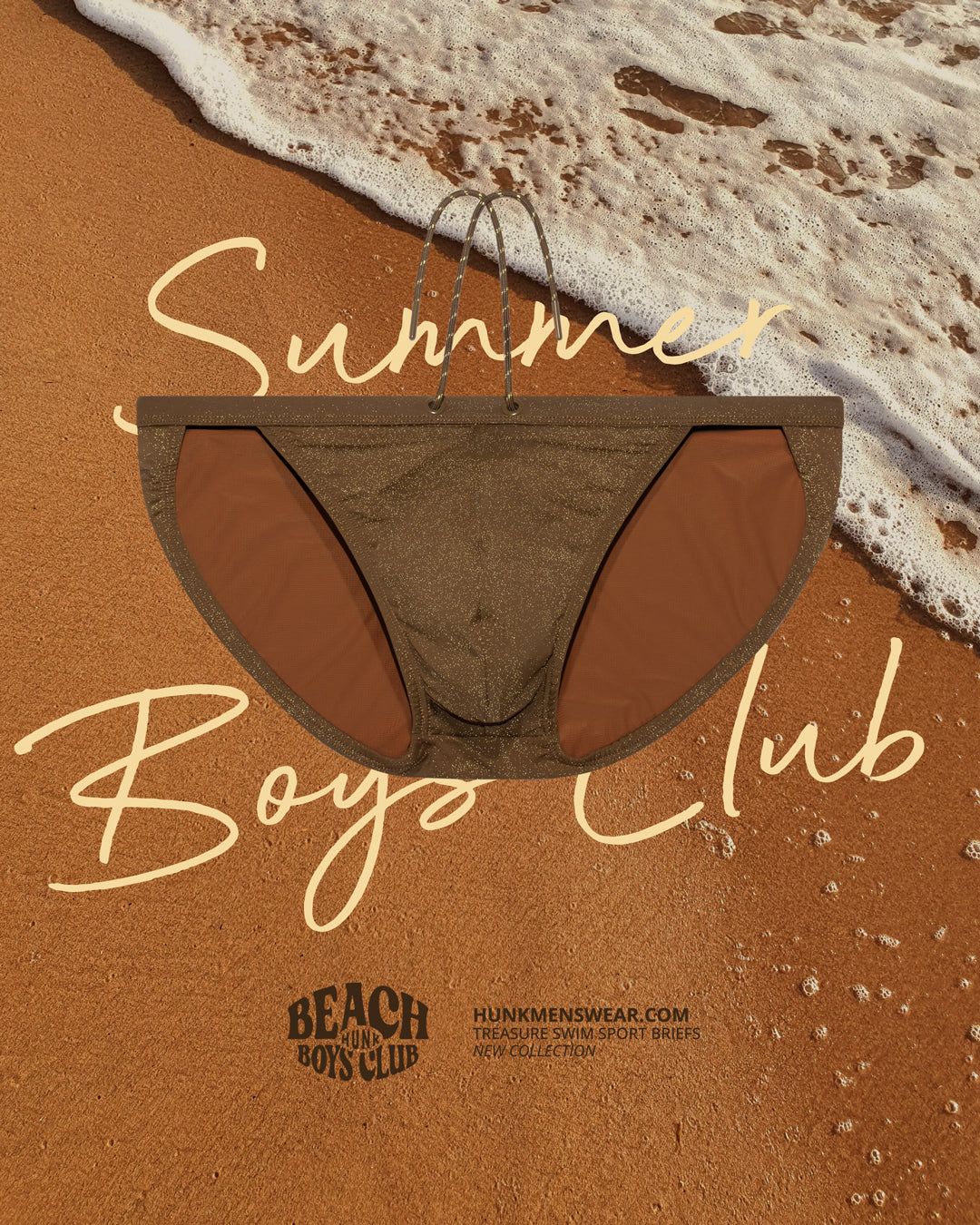 Treasure Swim Sport Brief - HUNK Menswear