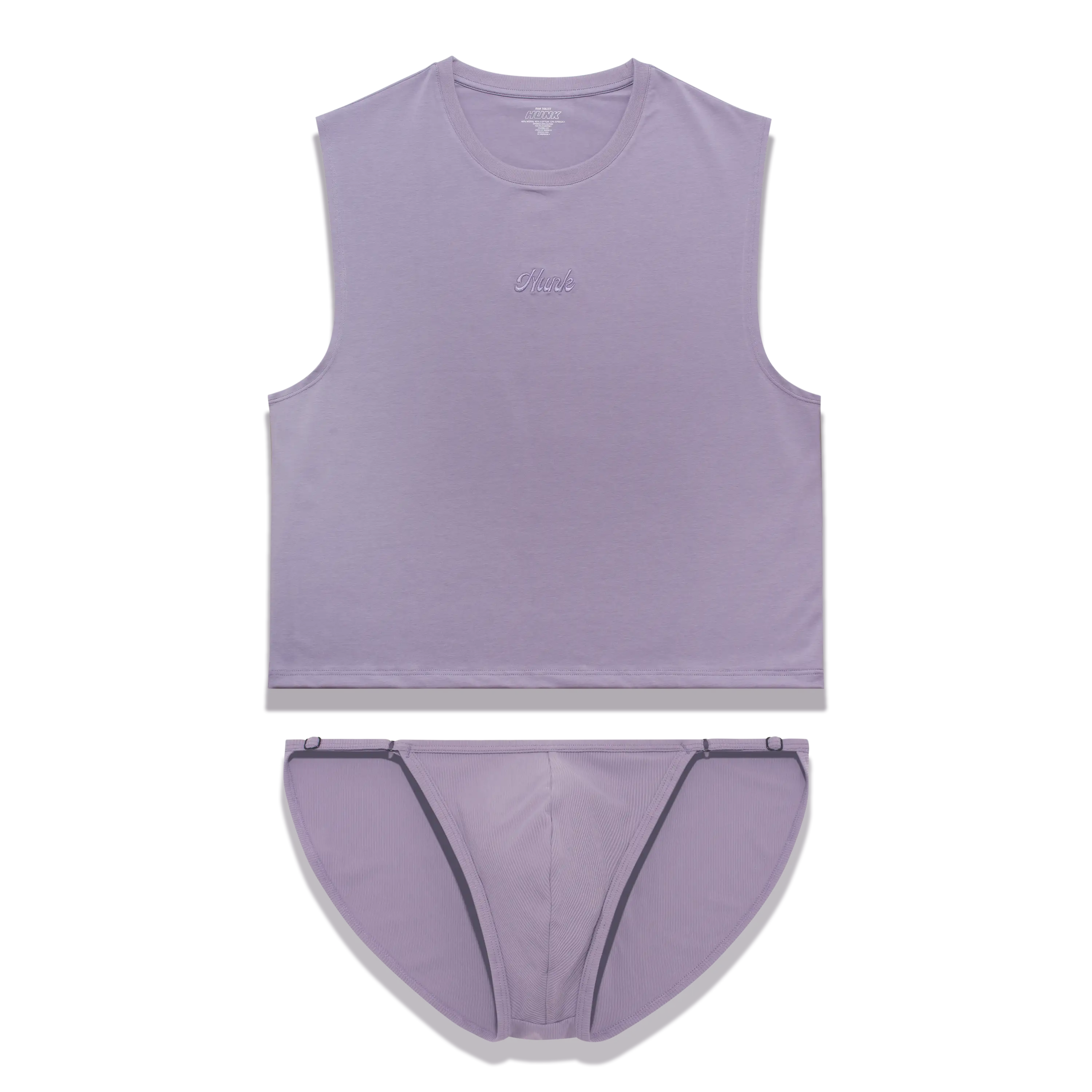 Dusk Boxy Cropped Tank + FlexFit Brief Set