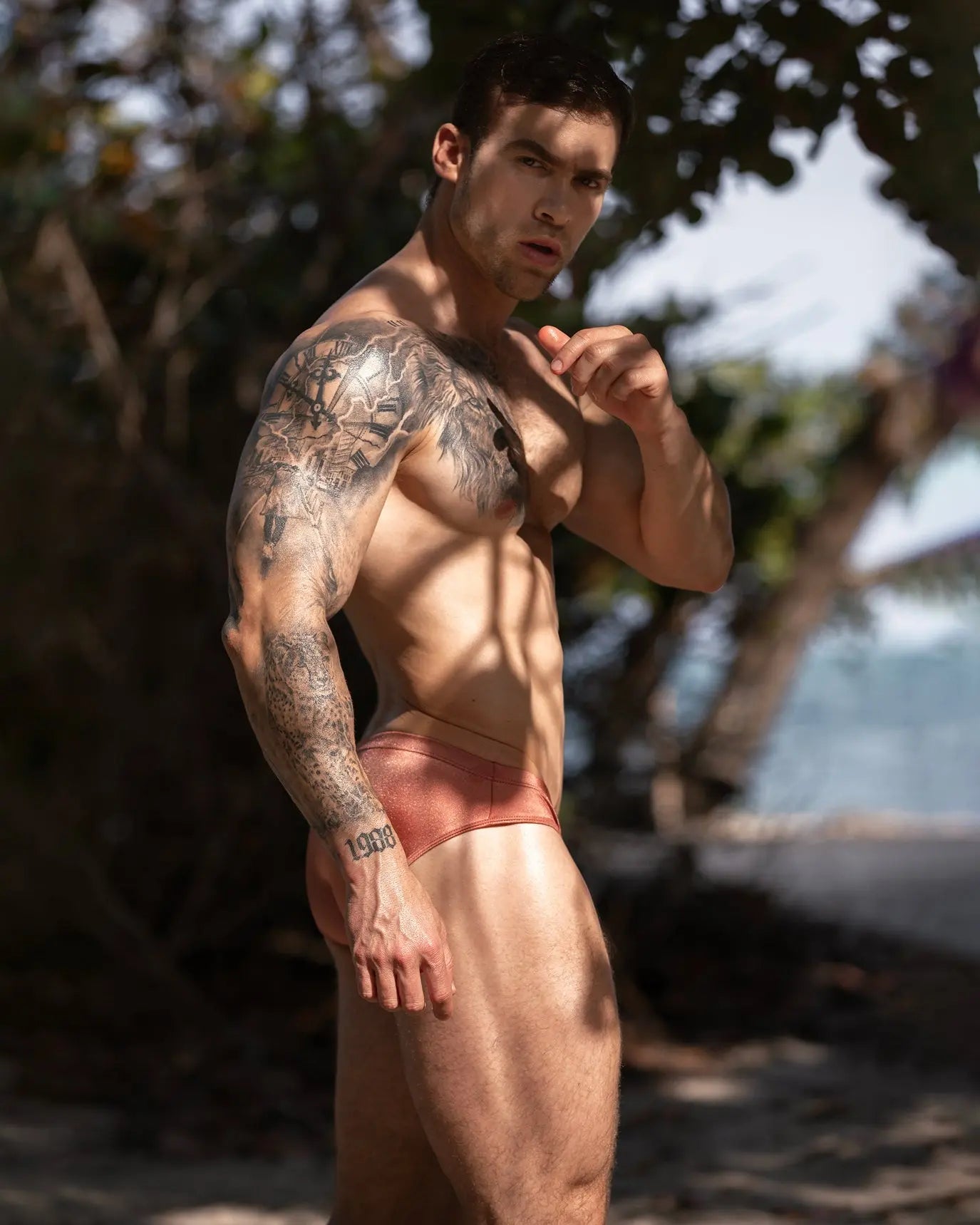 Rosegold Hybrid Brief - HUNK Menswear