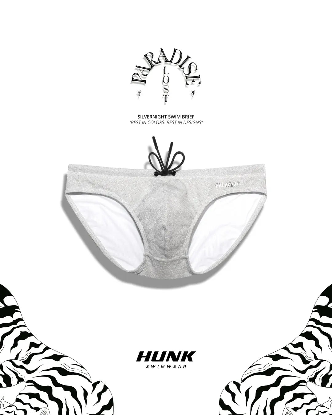 Silvernight Swim Brief - HUNK Menswear