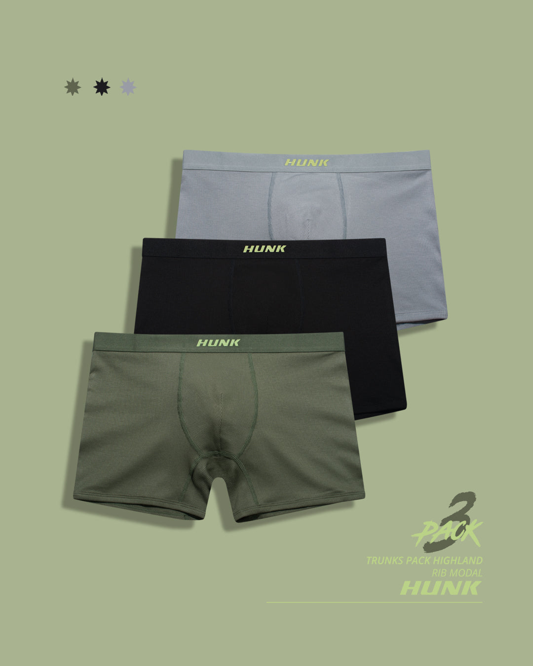 Highland 3-pack Boxers